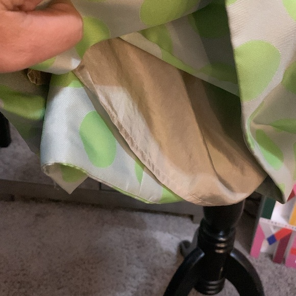 Vera Wang Lavender Label Polka Dot Strapless Dress - Picture 4 of 7